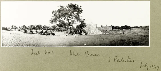 Arabisches Grab, Khan Yunis, Südpalästina, Juli 1917